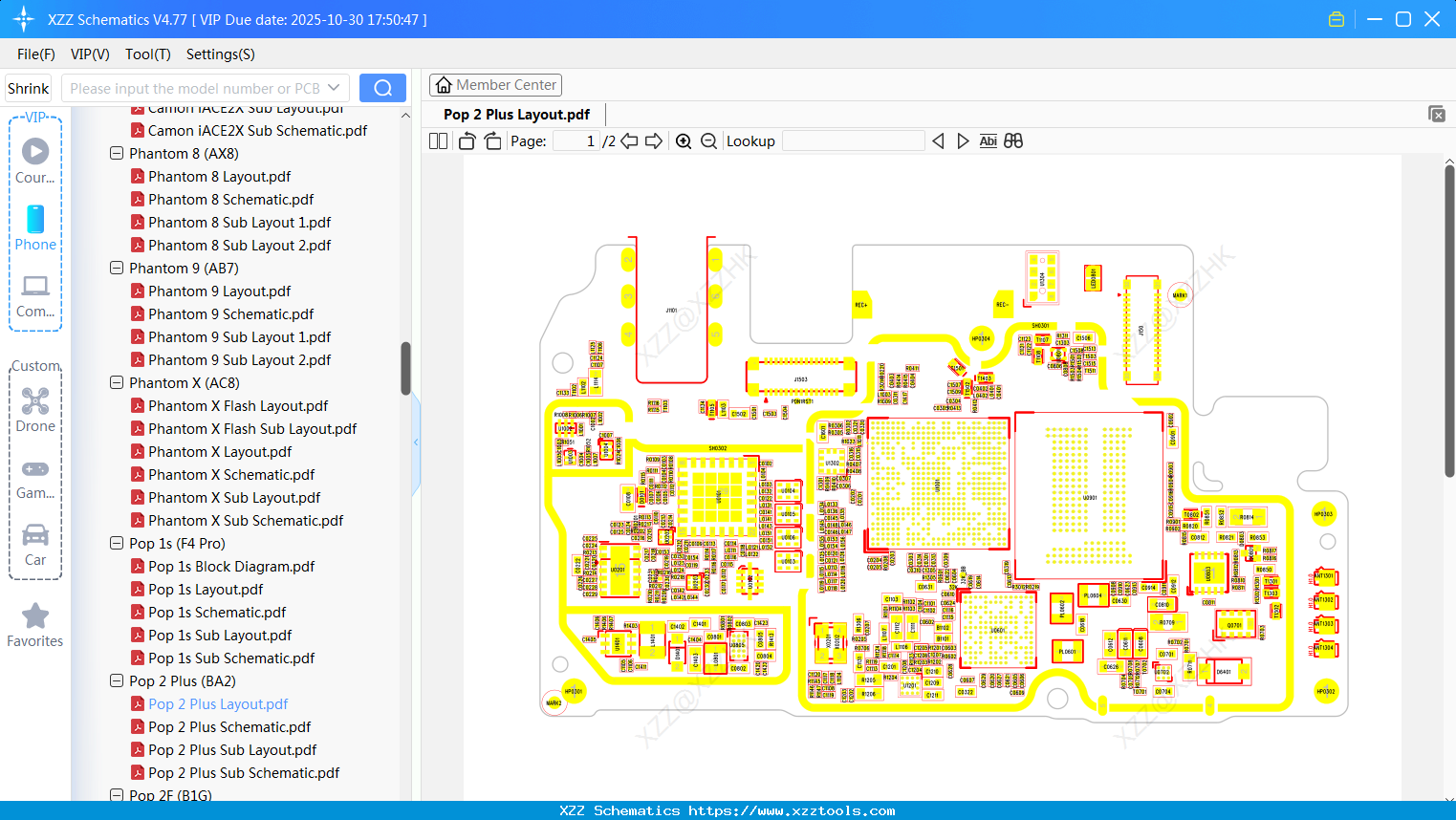 Tecno Pop 2 Plus Layout